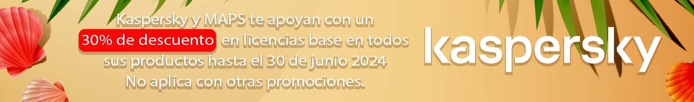 Promo KASPESKY desde 01 Marzo hasta 30 de Abril 30% APROVECHA! slide